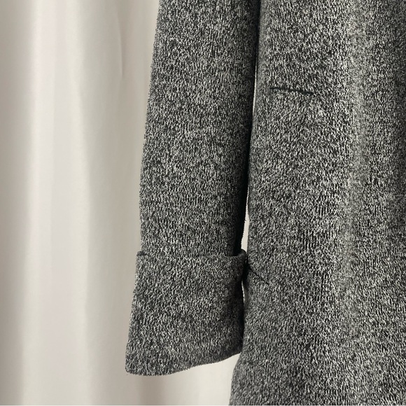 Abercrombie & Fitch XS Open Front Cardigan Sherpa Longline Warm Cozy Solid - Picture 3 of 8